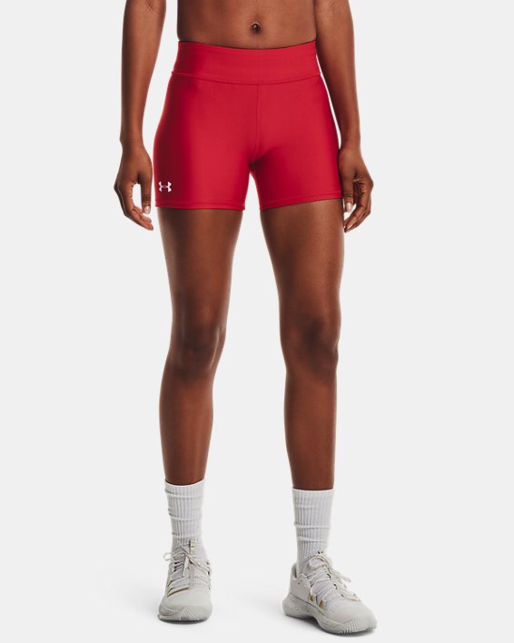 Under Armour UA HeatGear Compression Shorty Damen Tights Shorts Trainingsshorts